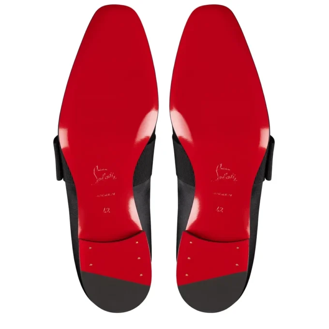 Dandelion Red Carpet – Mokassiner – Kreppsatin – Svart – Herr