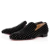 Dandelion Spikes – Loafers – Kalvskinn och spikar – Svart – Herr