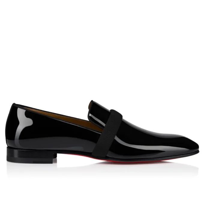 Dandydeco – Loafers – Lackat kalvskinn – Svart – Herr