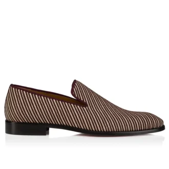 Danny Flex – Loafers – Kalvskinn och twillväv – Vit och brun – Herr