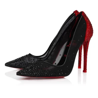 Degrastrass Red Carpet – 100 mm pumps – mesh – svart – dam Degrastrass Red Carpet – 100 mm pumps – mesh – svart – dam