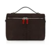 Djanis – Crossbody-väska – Pythonläder – Cafe