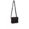 Djanis – Crossbody-väska – Pythonläder – Cafe