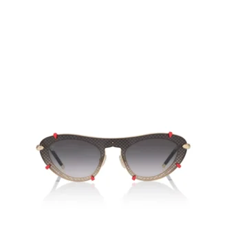 Dolly Lb0007 – Solglasögon – Metall – Guld