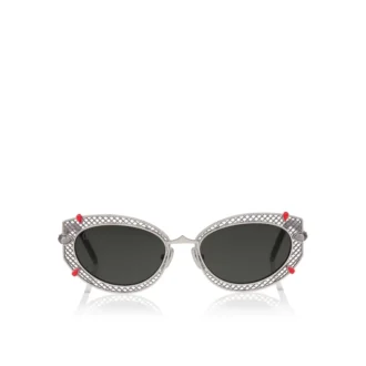 Dolly Lb0030 – Solglasögon – Metall – Mörk rutenium