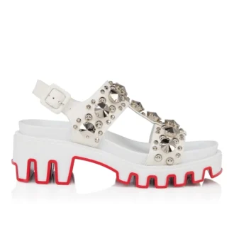 Duni Extazza – Sandaler – Lammnappaläder – Bianco – Dam