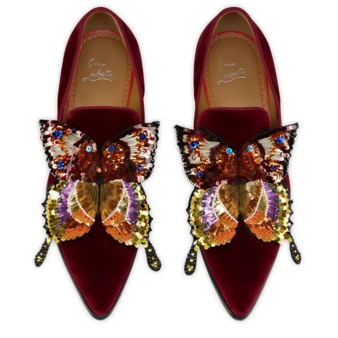 Farfajour – Loafers – Sammet – Vinröd – Herr Farfajour – Loafers – Sammet – Vinröd – Herr