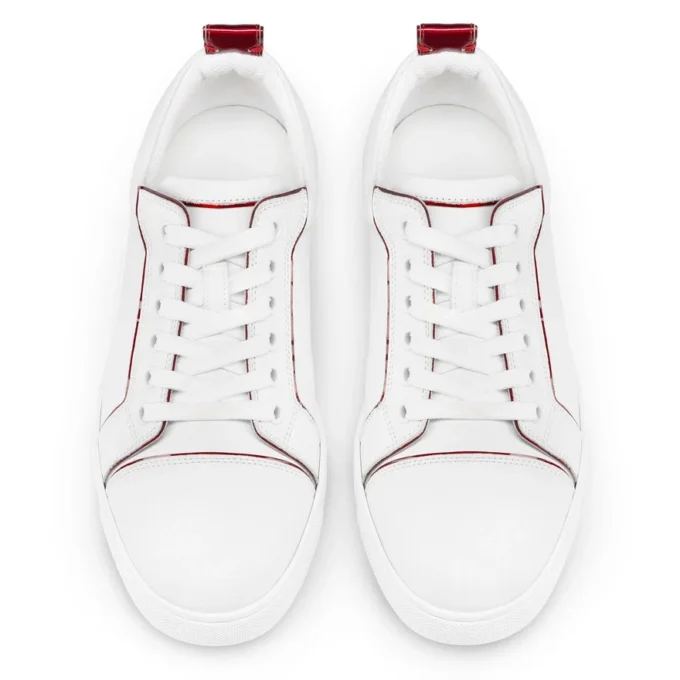 Fun Louise Junior – Sneakers – Kalvskinn och psykiskt lackläder – Vit – Dam Fun Louise Junior – Sneakers – Kalvskinn och psykiskt lackläder – Vit – Dam
