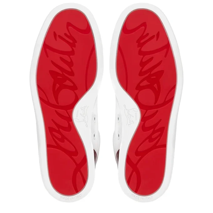 Fun Louise Junior – Sneakers – Kalvskinn och psykiskt lackläder – Vit – Dam Fun Louise Junior – Sneakers – Kalvskinn och psykiskt lackläder – Vit – Dam