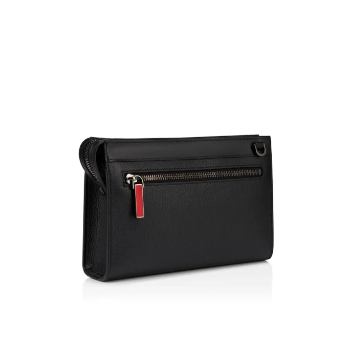 Funky – Crossbody-väskan – Kornat kalvskinn och spikar – Svart Funky – Crossbody-väskan – Kornat kalvskinn och spikar – Svart