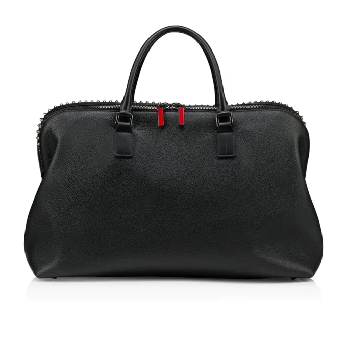 Funky – Duffle Bag – Kornat kalvskinn och spikar – Svart Funky – Duffle Bag – Kornat kalvskinn och spikar – Svart