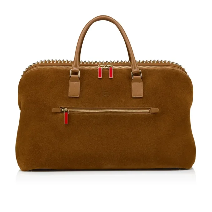 Funky – Duffle Bag – Vänd kalvskinn och spikar – Rhea Funky – Duffle Bag – Vänd kalvskinn och spikar – Rhea