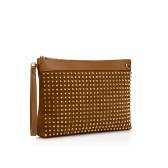 Funky – Pouch – Vänd kalvskinn och spikar – Rhea
