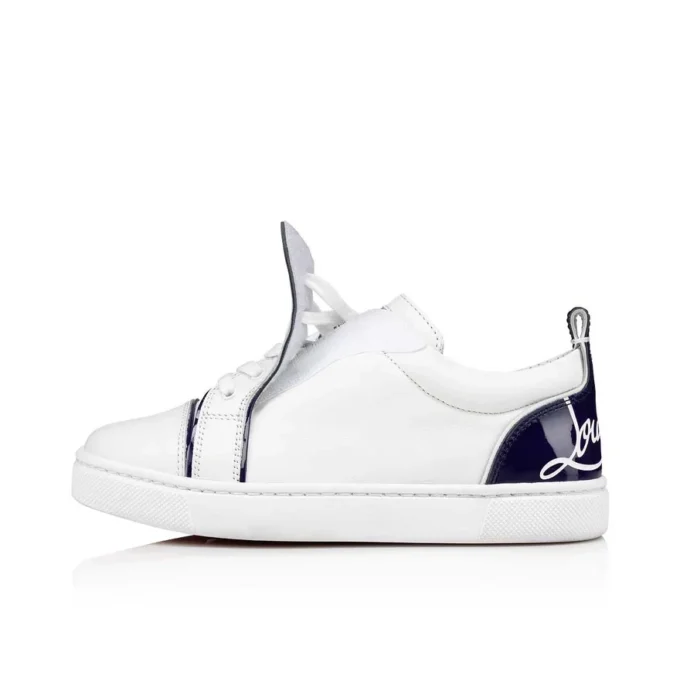 Funnyto – Låga Sneakers – Kalvskinn – Blå – Barn Funnyto – Låga Sneakers – Kalvskinn – Blå – Barn