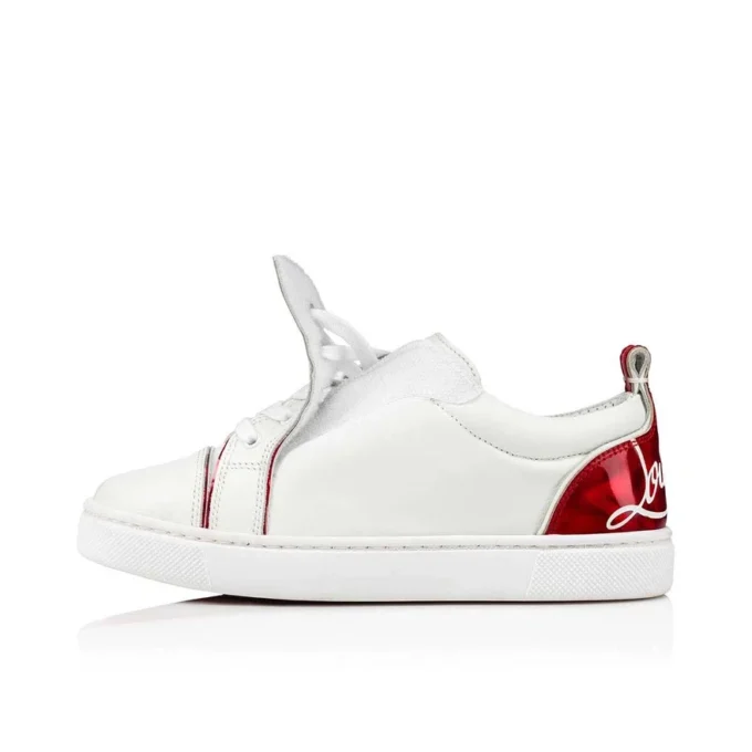 Funnyto – Låga Sneakers – Kalvskinn – Loubi – Barn