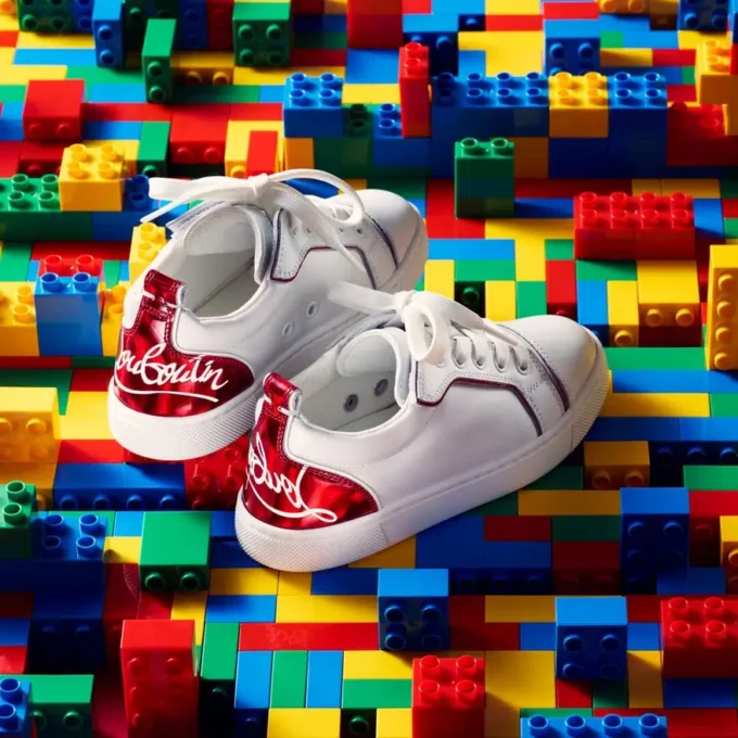 Funnyto – Sneakers – Kalvskinn och lackat kalvskinn Psychic – Loubi – Barn Funnyto – Sneakers – Kalvskinn och lackat kalvskinn Psychic – Loubi – Barn