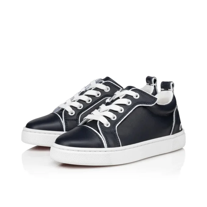 Funnyto – Sneakers – Kalvskinn – Marinblå – Barn Funnyto – Sneakers – Kalvskinn – Marinblå – Barn