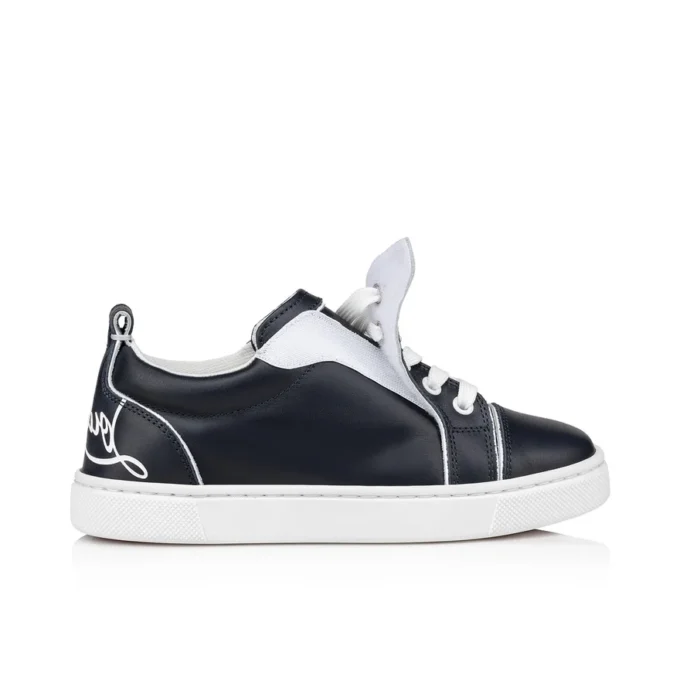 Funnyto – Sneakers – Kalvskinn – Marinblå – Barn Funnyto – Sneakers – Kalvskinn – Marinblå – Barn