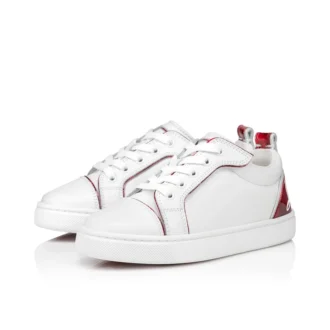 Funnyto – Sneakers – Kalvskinn och lackat kalvskinn Psychic – Loubi – Barn
