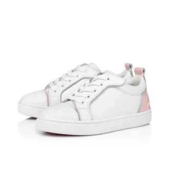 Funnyto – Sneakers – Kalvskinn och lackat kalvskinn – Rosy – Barn