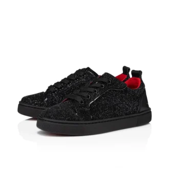 Funnyto – Sneakers – Läder Comete – Svart – Barn