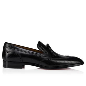 Grave Moc – Loafers – Kalvskinn – Svart – Herr