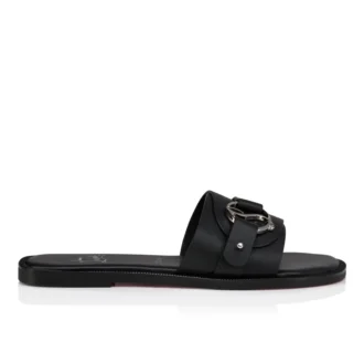 Her in Roma Mule – Mules – Kalvskinn – Svart – Dam