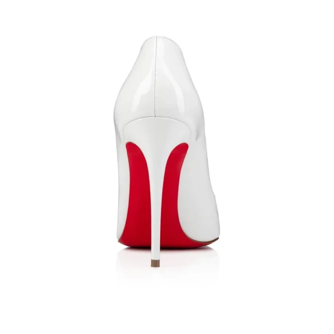 Hot Chick – 100 mm pumps – lackat kalvskinn – Bianco – dam Hot Chick – 100 mm pumps – lackat kalvskinn – Bianco – dam