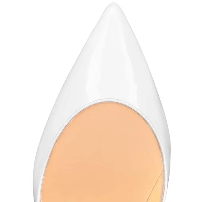 Hot Chick – 100 mm pumps – lackat kalvskinn – Bianco – dam Hot Chick – 100 mm pumps – lackat kalvskinn – Bianco – dam