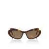 Hot Chick Lb0010 – Solglasögon – Acetat – Mörk havanna Hot Chick Lb0010 – Solglasögon – Acetat – Mörk havanna