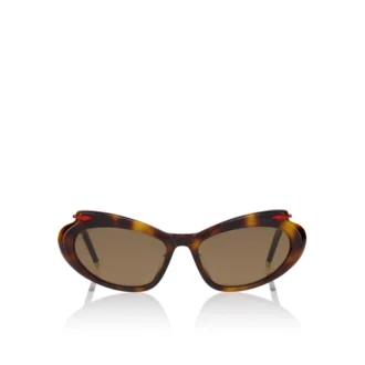 Hot Chick Lb0010 – Solglasögon – Acetat – Mörk havanna