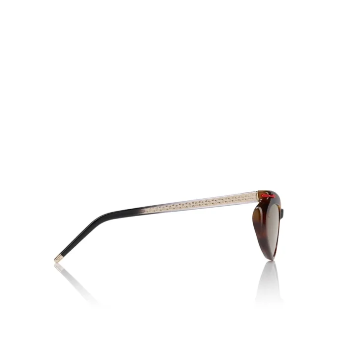 Hot Chick Lb0010 – Solglasögon – Acetat – Mörk havanna Hot Chick Lb0010 – Solglasögon – Acetat – Mörk havanna