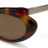 Hot Chick Lb0010 – Solglasögon – Acetat – Mörk havanna Hot Chick Lb0010 – Solglasögon – Acetat – Mörk havanna