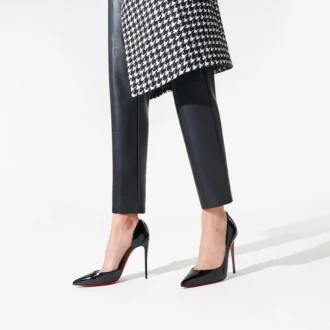 Iriza – 100 mm pumps – lackat kalvskinn – svart – dam Iriza – 100 mm pumps – lackat kalvskinn – svart – dam
