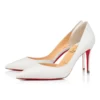 Iriza – 85 mm pumps – nappaläder – Bianco – dam