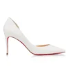 Iriza – 85 mm pumps – nappaläder – Bianco – dam