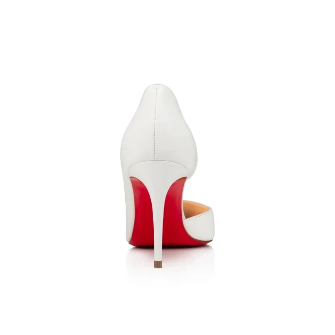 Iriza – 85 mm pumps – nappaläder – Bianco – dam