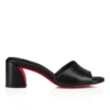 Jane Mule – 55 mm mules – lammnappa – svart – dam Jane Mule – 55 mm mules – lammnappa – svart – dam