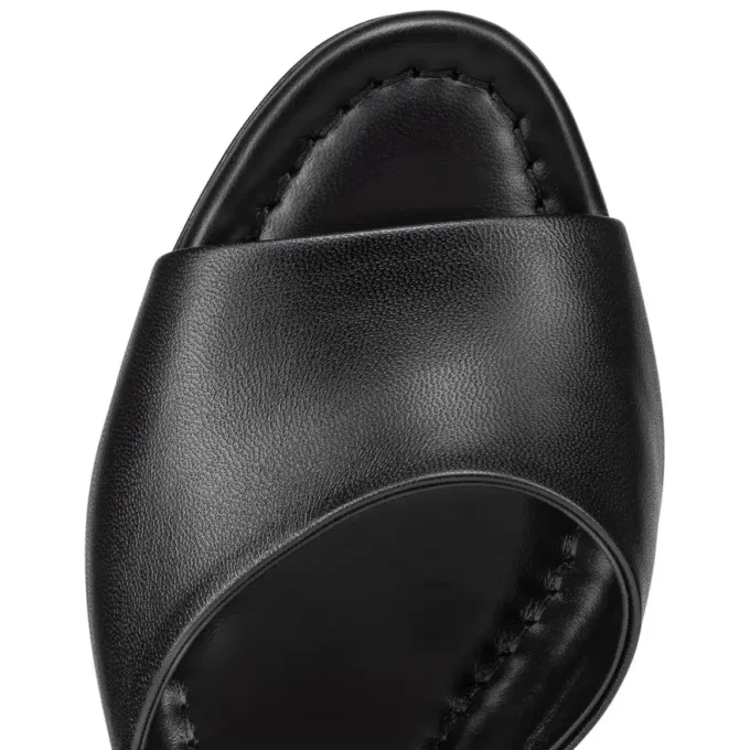 Jane Mule – 55 mm mules – lammnappa – svart – dam Jane Mule – 55 mm mules – lammnappa – svart – dam