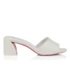 Jane Mule – 55 mm mules – nappaläder – Bianco – dam