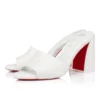 Jane Mule – 85 mm mules – lammnappaläder – Bianco – dam