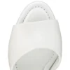 Jane Mule – 85 mm mules – lammnappaläder – Bianco – dam