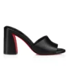 Jane Mule – 85 mm mules – lammnappaläder – svart – dam Jane Mule – 85 mm mules – lammnappaläder – svart – dam