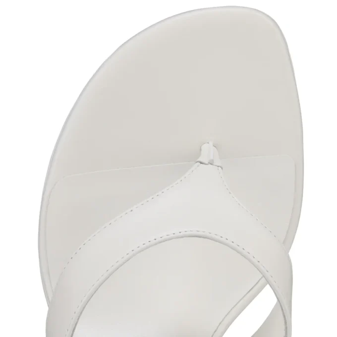 Janetonga – 55 mm tångsandaler – lammnappaläder – Bianco – dam Janetonga – 55 mm tångsandaler – lammnappaläder – Bianco – dam