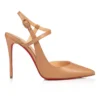 Jenlove – 100 mm pumps med remmar – kidläder – Blush – dam Jenlove – 100 mm pumps med remmar – kidläder – Blush – dam