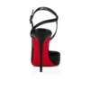 Jenlove – 100 mm pumps med remmar – kidläder – svart – dam