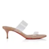 Just Nothing – 55 mm mules – TPU och lackat kalvskinn – Blush – Dam Just Nothing – 55 mm mules – TPU och lackat kalvskinn – Blush – Dam