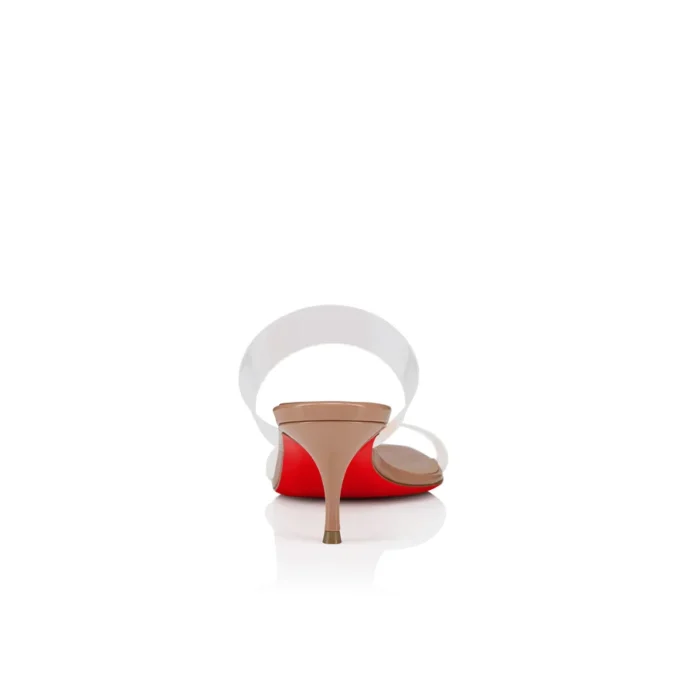 Just Nothing – 55 mm mules – TPU och lackat kalvskinn – Blush – Dam Just Nothing – 55 mm mules – TPU och lackat kalvskinn – Blush – Dam