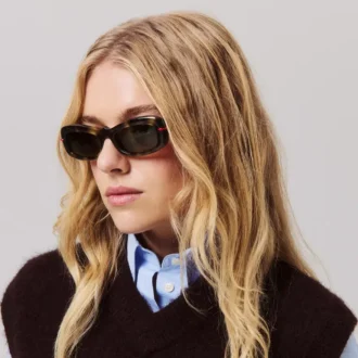Kate Lb0025 – Solglasögon – Acetat – Mörk havanna