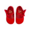 Lou Babe – Ballerinaskor – Kreppsatin – Loubi – Baby Lou Babe – Ballerinaskor – Kreppsatin – Loubi – Baby